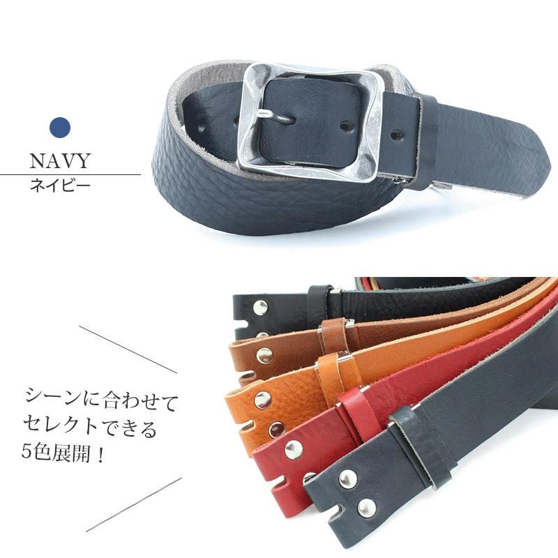 LOCAL WORKS（ローカルワークス） 栃木レザー ベルト 40mm メンズ 本革