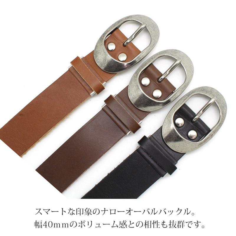 LOCAL WORKS ベルト メンズ 栃木レザー 40mm 本革 ナロー LOCAL WORKS ベルト メンズ 栃木レザー 40mm 本革 ナロー