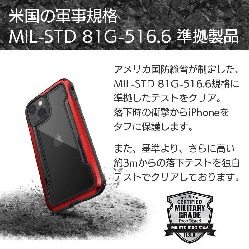 iPhone13 / iPhone 13 Pro / iPhone 13 mini / iPhone 13 Pro Max ケース 衝撃吸収 背面ケース RAPTIC Shield Pro アイフォン ブランド スマホ case｜winglide｜05