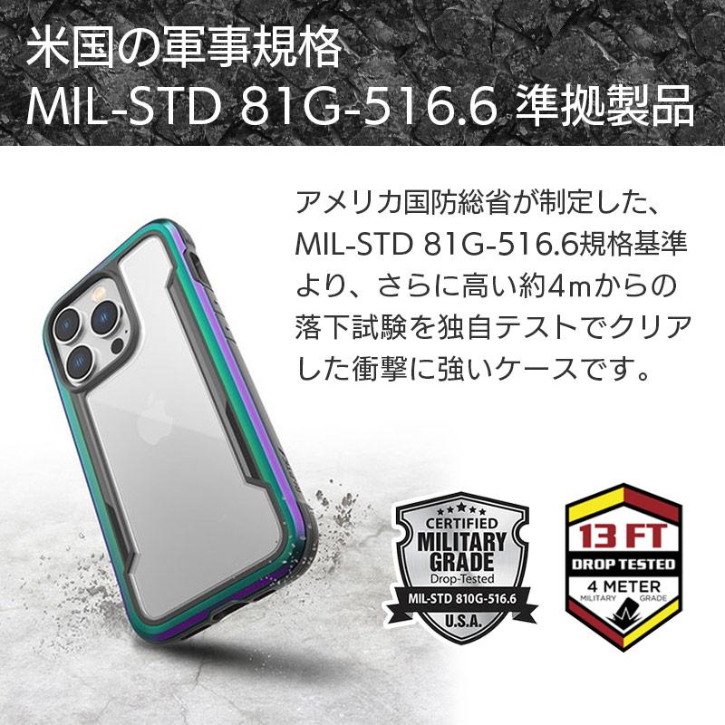 iPhone15Proケース クリア MIL規格 衝撃吸収 耐衝撃 RAPTIC iPhone15 ProMax / Pro ケース 耐衝撃 Shield 背面 クリア 透明