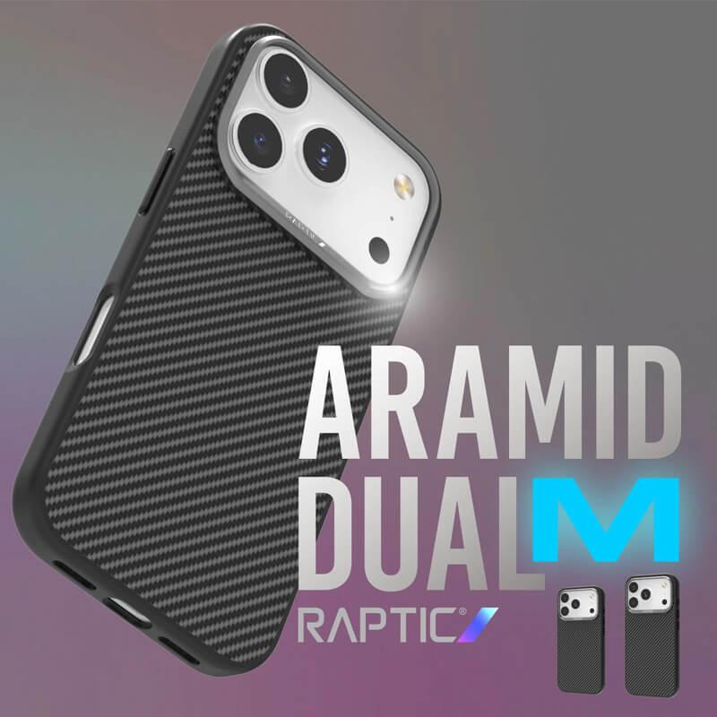 RAPTIC iPhone17 Pro / iPhone17 ProMax ケース 背面 耐衝撃 薄型