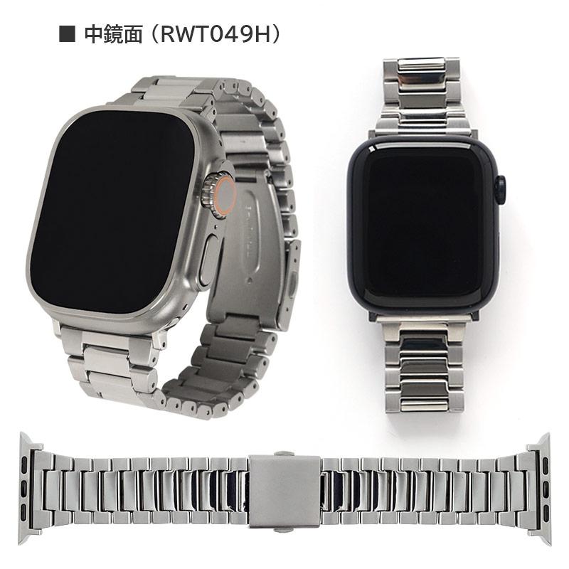 アップルウォッチ バンド AppleWatch チタン BAMBI Ultra Titanium