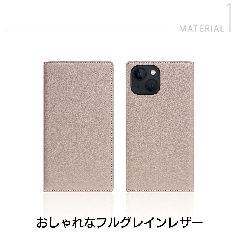 iPhone 14 ケース 手帳型 本革 SLG Design Full Grain Leather Case アイフォン ブランド レザー スマホケース case｜winglide｜04