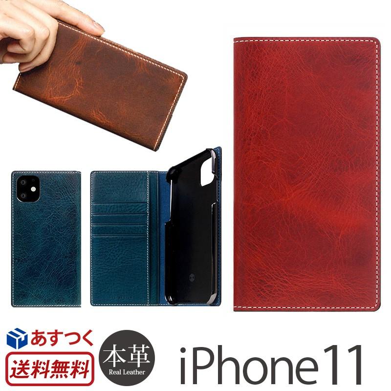 iPhone11 ケース 手帳型 本革  SLG Design Badalassi Wax Case アイフォン 11 iPhoneケース ブランド 手帳型ケース イレブン 手帳 革 レザー｜winglide