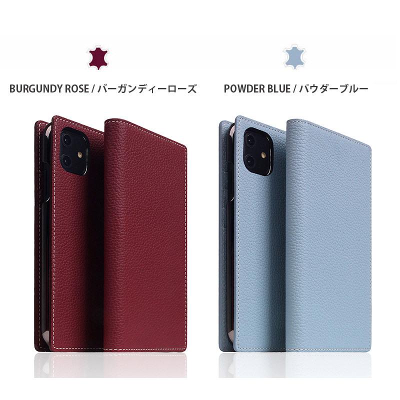 iPhone 12 / iPhone12 Pro ケース 手帳型 本革 SLG Design Full Grain