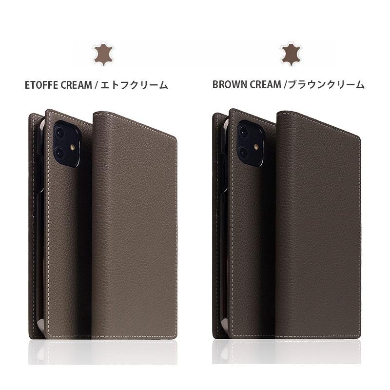 iPhone12 Pro Max ケース 手帳型 本革  SLG Design Full Grain Leather Flip Case アイフォン アイフォン 12 アイホン ブランド レザー スマホケース｜winglide｜11