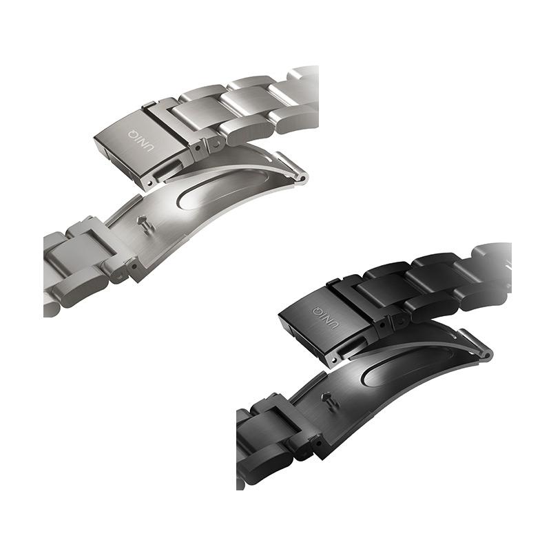 UNIQ OSTA for Apple Watch バンド アップルウォッチ ステンレス 49mm 46mm 45mm 44mm 42mm 交換ベルト ビジネス 高級 ブランド 爆買の画像