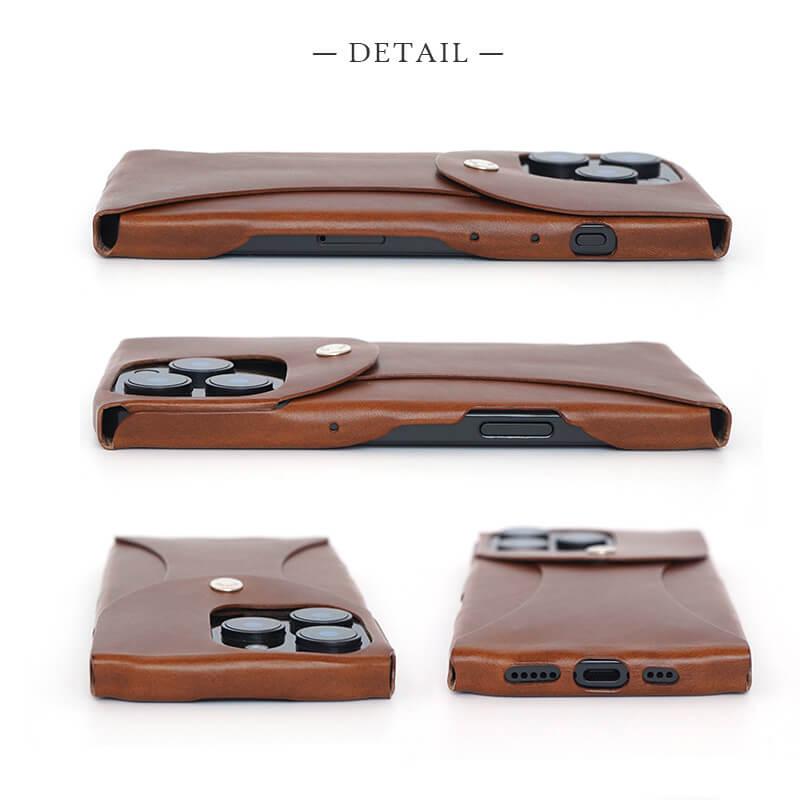 iPhone16 Pro / iPhone 16 ケース 本革 Vintage Revival Productions i