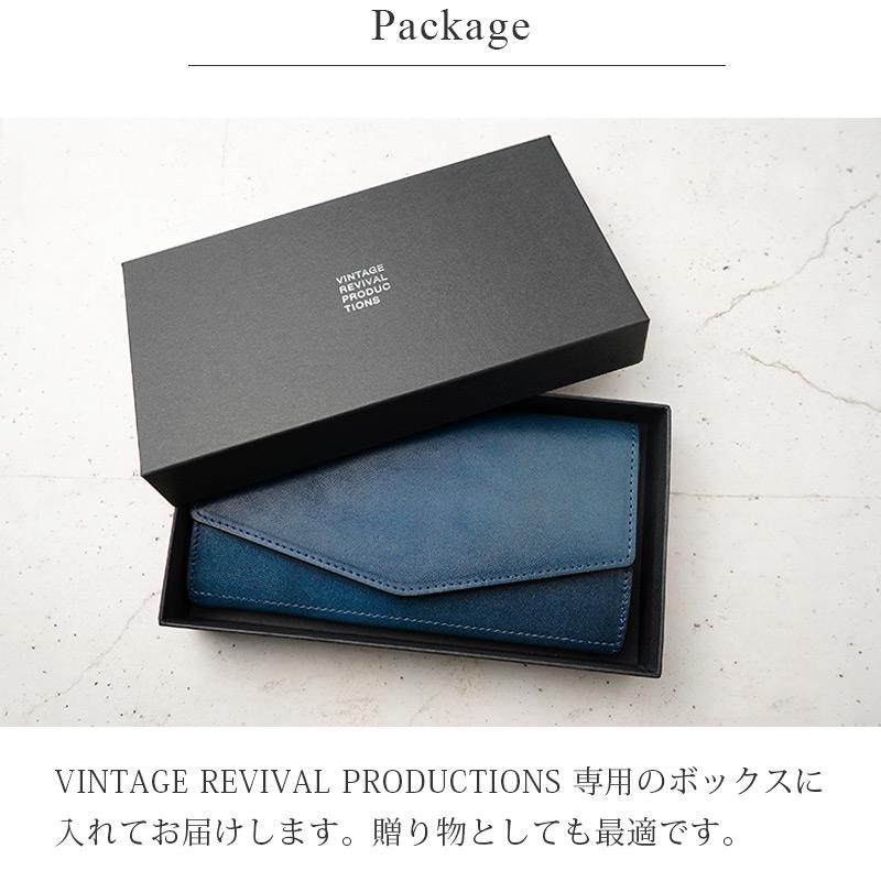 長財布 本革 小さめ Vintage Revival Productions Loneo basic メンズ 栃木レザー 革 シンプル おしゃれ 人気 高級｜winglide｜16