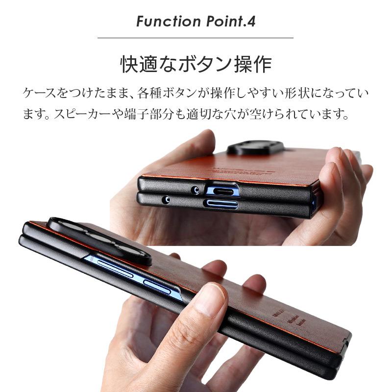 WINGLIDE（ウイングライド） スマホケース Galaxy Z Fold7 ケース 本革
