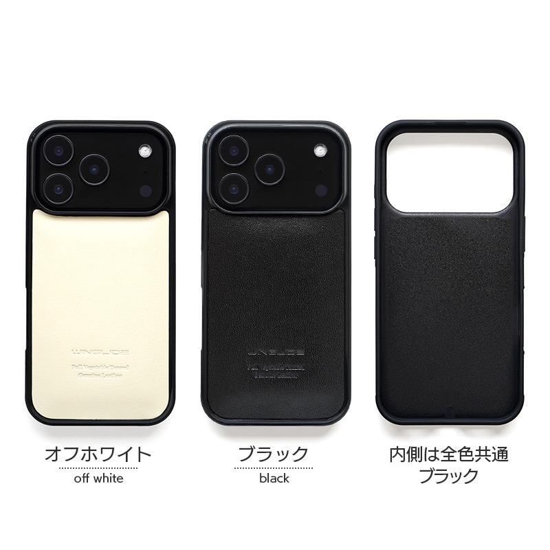 iPhone17 Pro ケース 栃木レザー 本革 スタッズ 黒 アイフォン17 WINGLIDE（ウイングライド） iPhone17 Pro / iPhone 17 / iPhone17