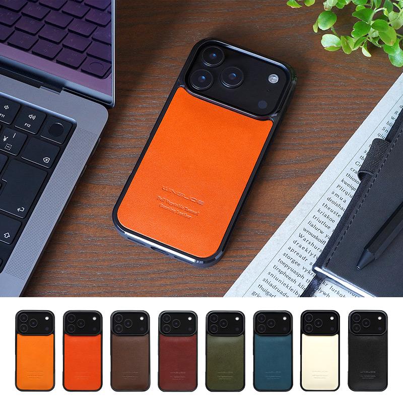 オーダー　栃木レザー　iPhone 17ProMaxケース　パイソンコンビ WINGLIDE（ウイングライド） iPhone18 Pro / 18 ProMax / iPhone17 Pro