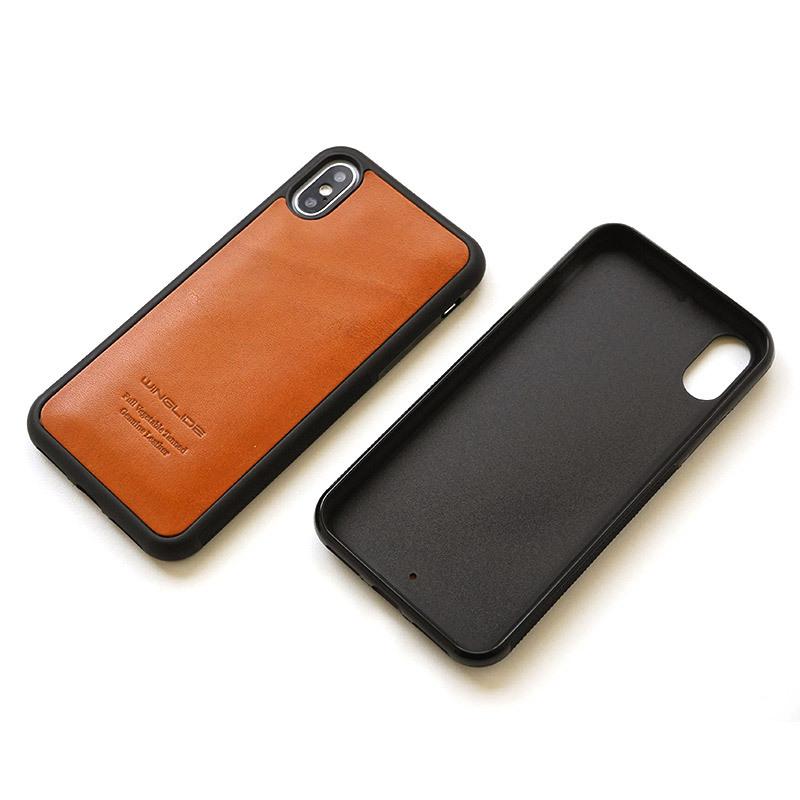 WINGLIDE（ウイングライド） スマホケース 栃木レザー iPhone X XS XR
