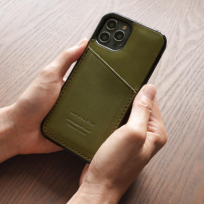 WINGLIDE iPhone12 Pro / iPhone 12 ケース 背面 カード収納 本 WINGLIDE iPhone12 Pro / iPhone 12 ケース 背面 カード収納 本