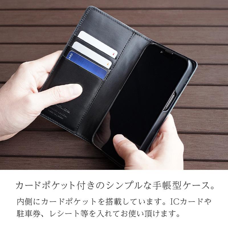 iPhone 13 Pro ケース 手帳型 ワニ革 本革 WINGLIDE クロコダイル 手帳型ケース  アイフォン ブランド レザー スマホ case｜winglide｜03