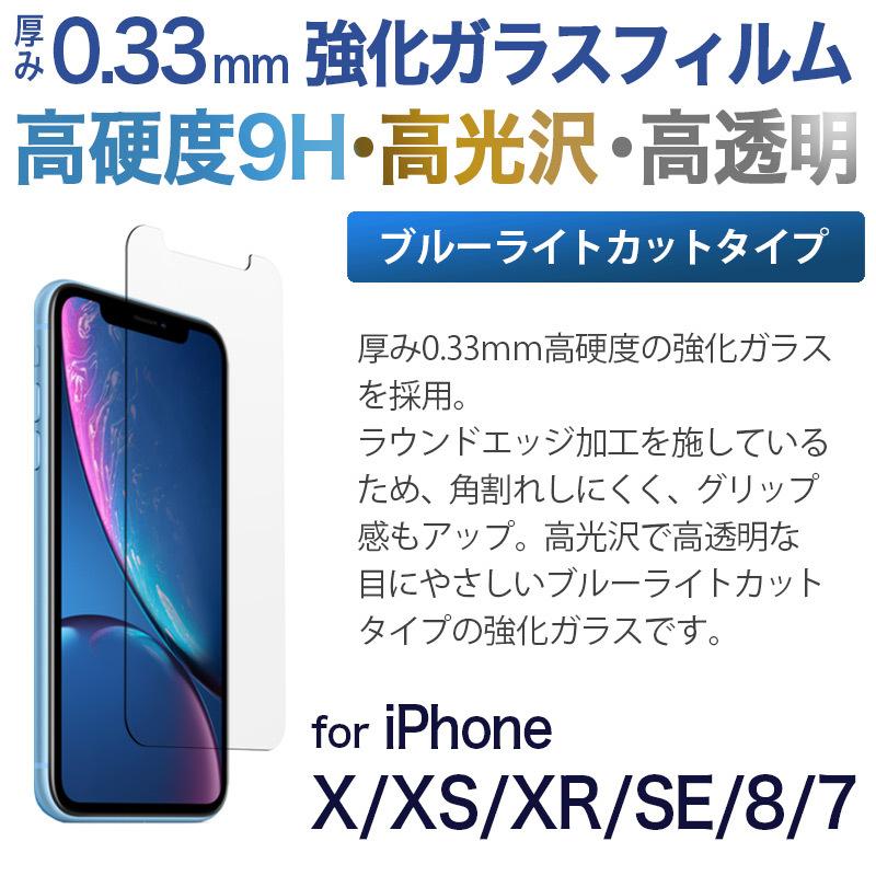 WINGLIDE iPhone XS / X XR SE 8 7 ブルーライト カット ガラス WINGLIDE iPhone XS / X XR SE 8 7 ブルーライト カット ガラス