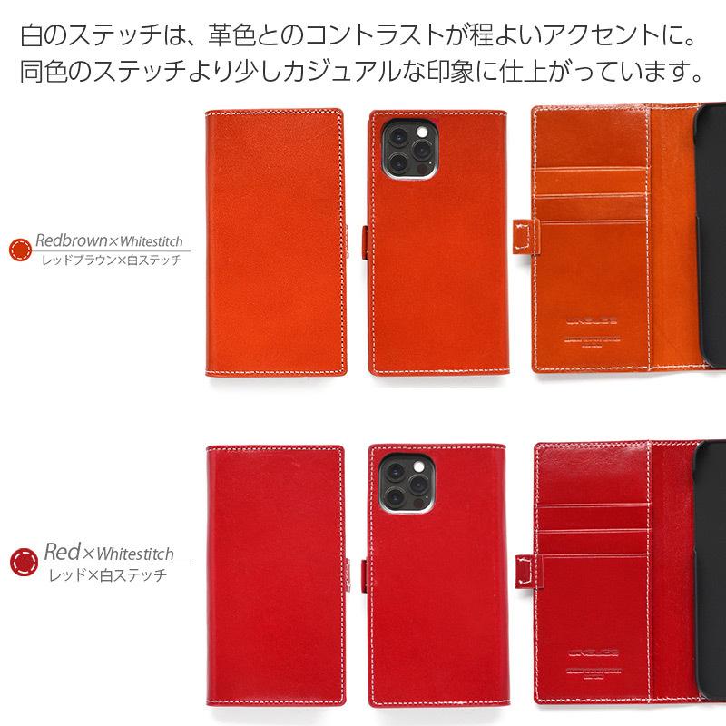 ☆ 本革 牛革 iPhone12 / Pro 手帳型 ケース フィルム付き iPhone 12 / iPhone12 Pro ケース 手帳型 本革 GLIDE イタリアンレザー