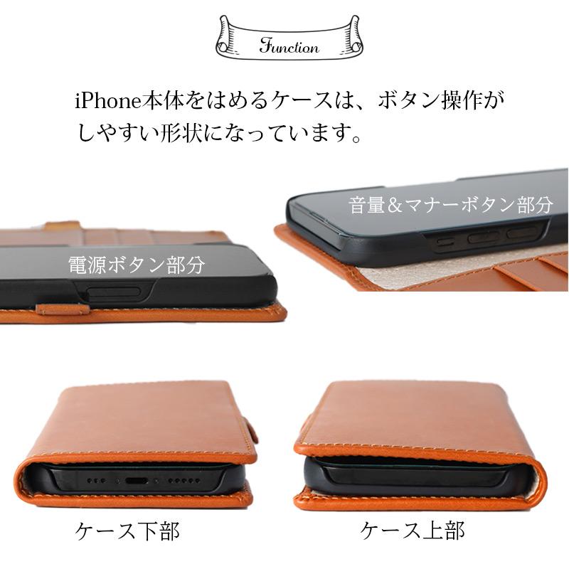 iPhone14 Pro / iPhone 14 ケース 手帳型 本革 WINGLIDE イタリアンレザーケース アイフォン ブランド レザー スマホケース case｜winglide｜13