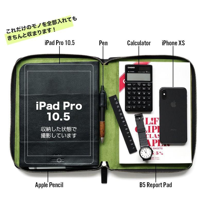iPad ケース & B5 ノート カバー 本革 WINGLIDE ノートカバー B5 革 GLIDE iPad & ノートホルダー 本革