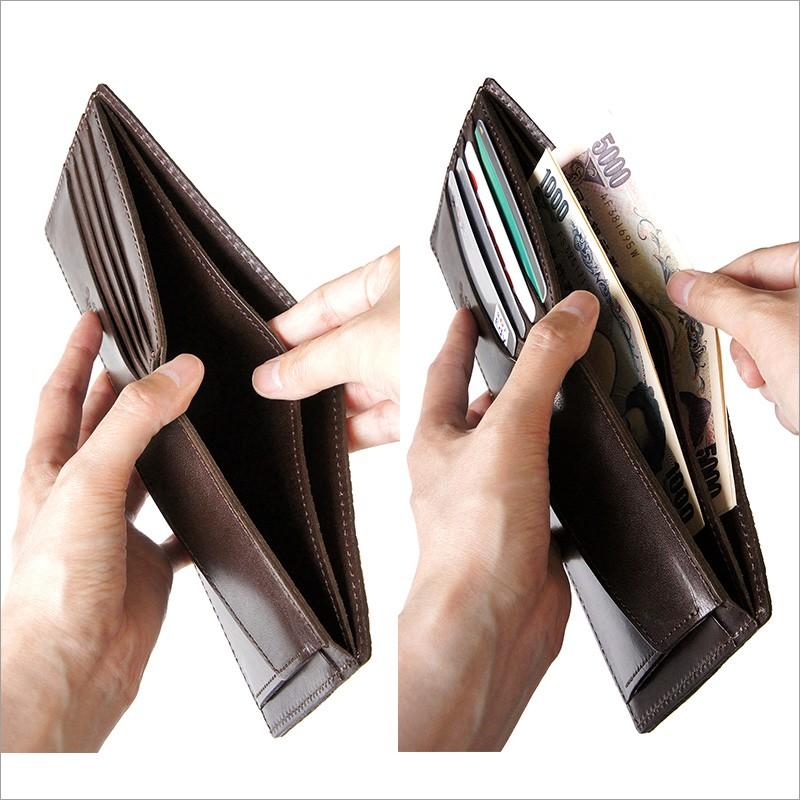 財布 メンズ 二つ折り財布 ZOO BADGER BILLFOLD7 日本製 カバ革