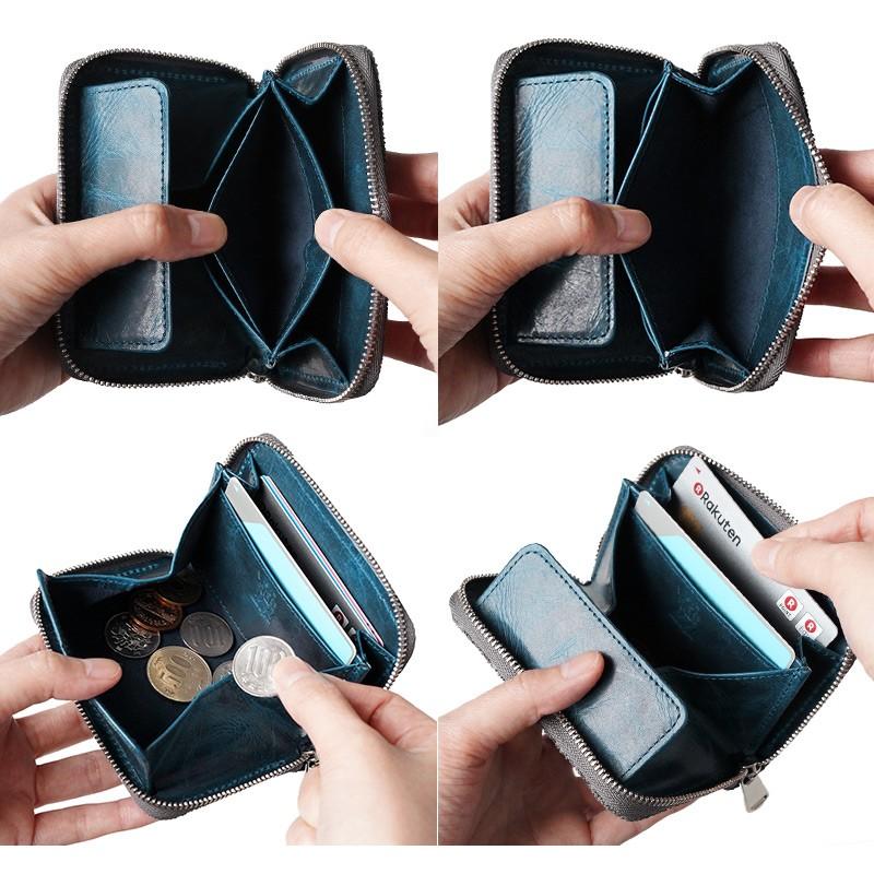 コインケース メンズ 革 ZOO WOODCHUCK COIN CASE4 日本製 象革