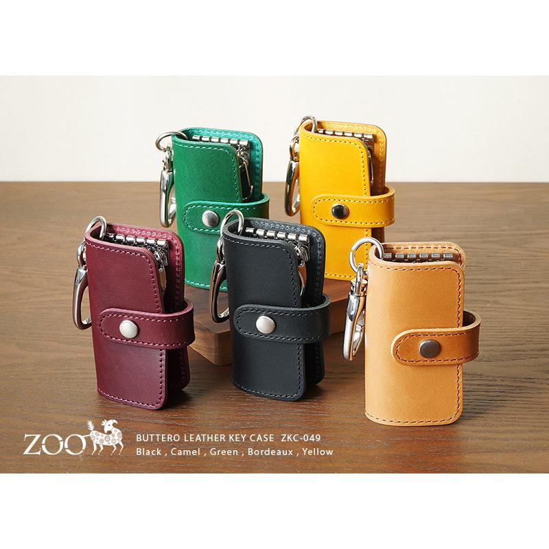 ZOO（ズー） キーケース スマートキー ケース 本革 ブッテーロ レザー