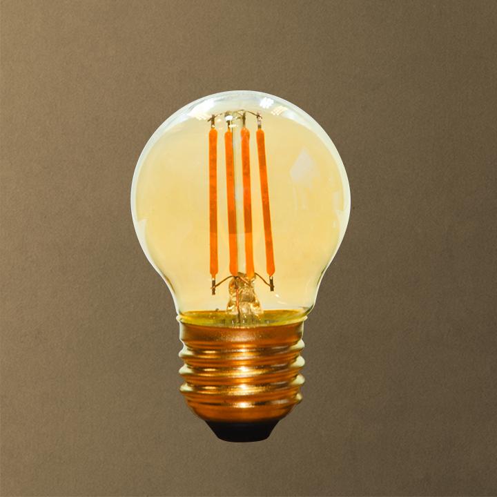 LED電球26口金 30w相当 楽天市場】LED フィラメント電球 ミニ丸型 E26 30W相当 415lm 電球色