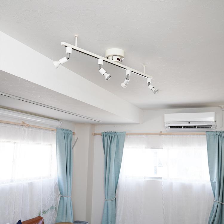 10個セット LED電球 E11付き 配線ダクトレール用 スポットライト E11 LED電球 40w相当 ダクトレール用 照明器具 黒 白 電球色 昼白色の画像