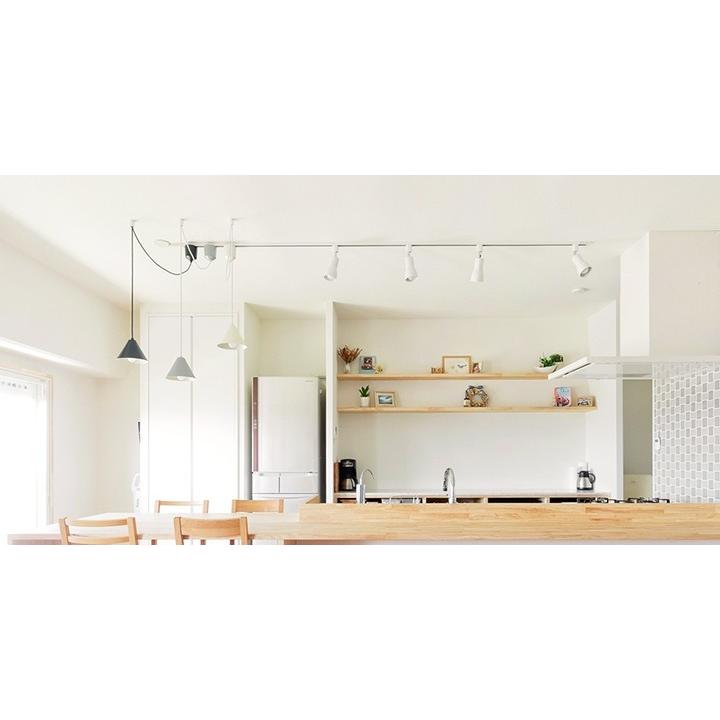 送料無料・一部地域を除く 4個セット ダクトレール用 スポットライト