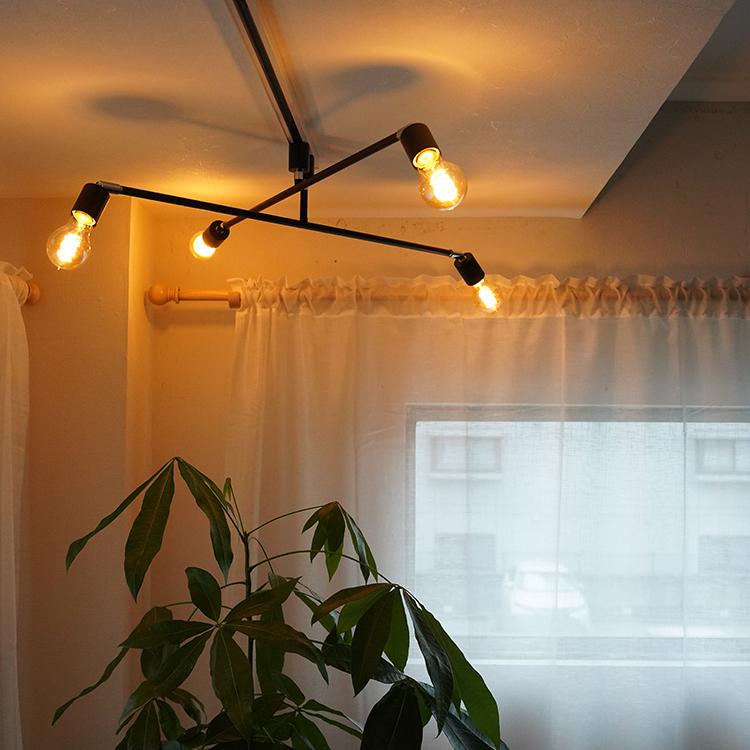 S・Mサイズ2本セット 2灯 アーム付きスポットライト E26 アーム可動式