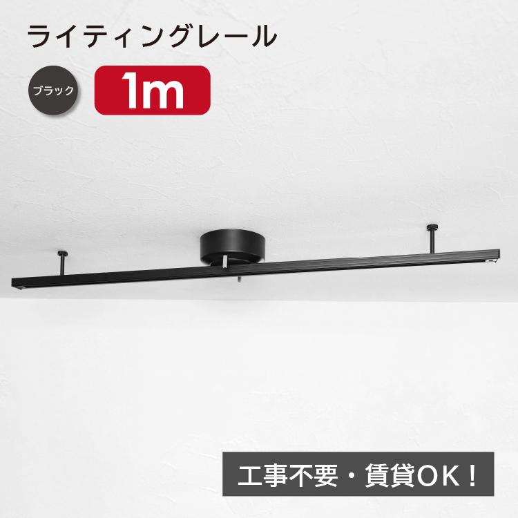 ライティングレール 1m 取付工事不要 ダクトレール インテリアダクト 