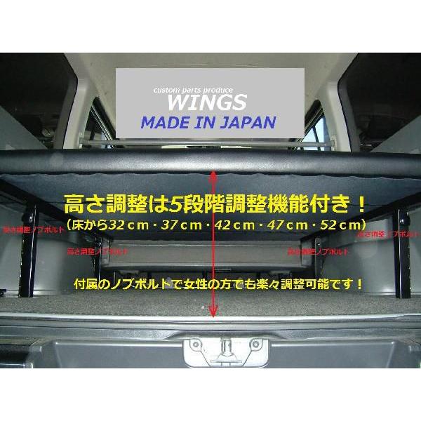 ハイエース/レジアスエース200系 ワイドボディー（車幅）スーパーGL用 ベッドキット 40ｍｍクッション入りスタンダードレザー |  | 01