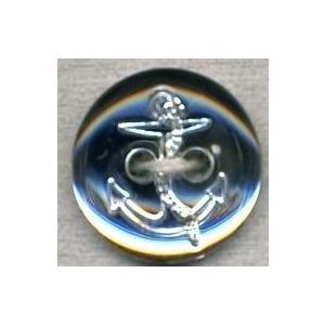 ミラーボタン　ＡＭ１40　二つ穴 イカリ柄 | 