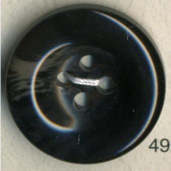 【大きいサイズ】　ストーン調ポリボタン　4つ穴　チャコール | 