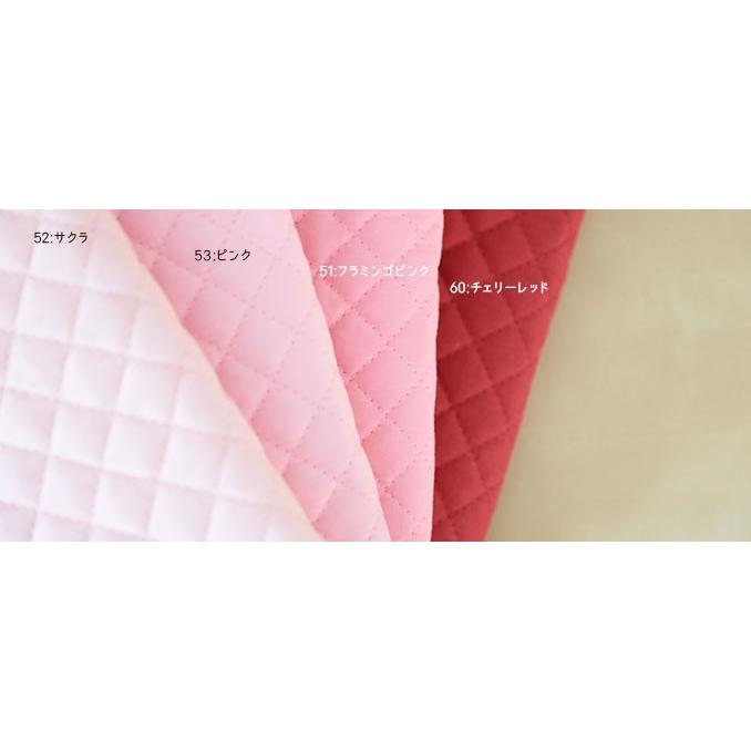 24色 カラフルな無地のキルティング生地 見本帳/サンプル帳 スワッチ  