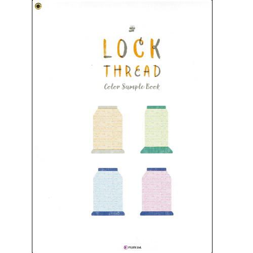 スパン30本　ウーリー1箱 フジックス ハイスパン/ウーリーロック ロックミシン糸 サンプル帳
