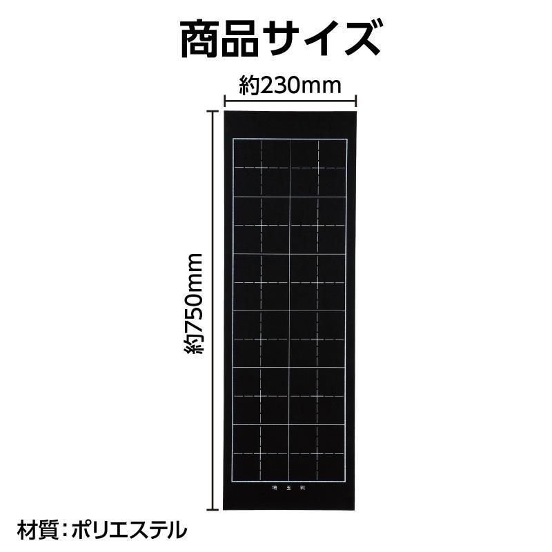 埼玉判下敷 両面罫線入 黒 |  | 03