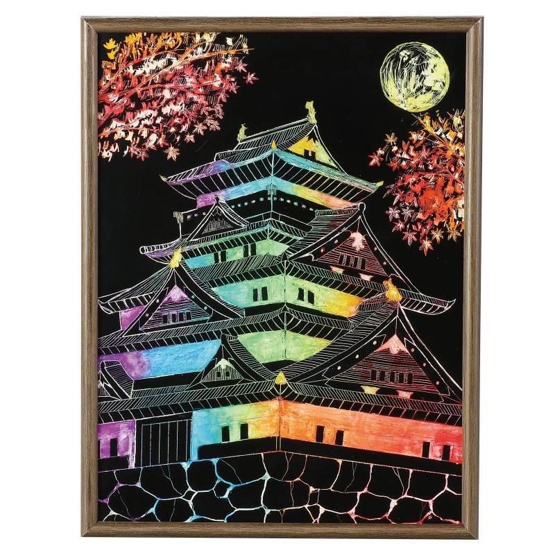 彩色スクラッチボード150×200mmウッドフレーム付 : 手芸問屋ウイングス