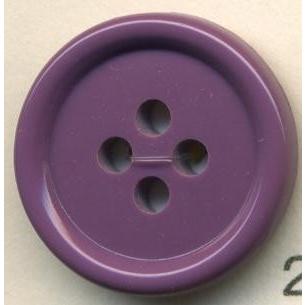トップカラーポリボタン（ツヤ）　４つ穴　アメジスト | 