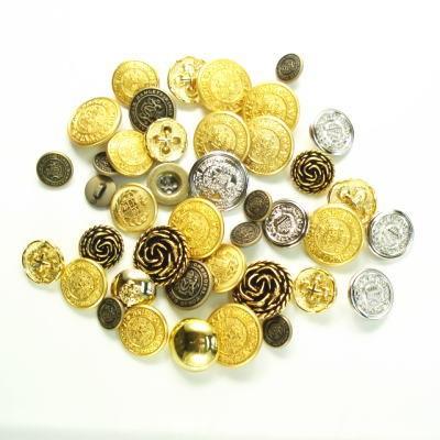 アウトレット】 金属ボタン アソートセット 【100g量り売り】 : 手芸 
