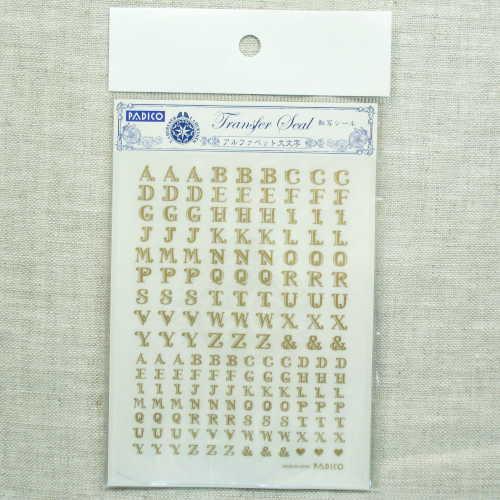 レジン アクセサリー 転写シール アルファベット 大文字 手芸のウィングス 通販 Yahoo ショッピング