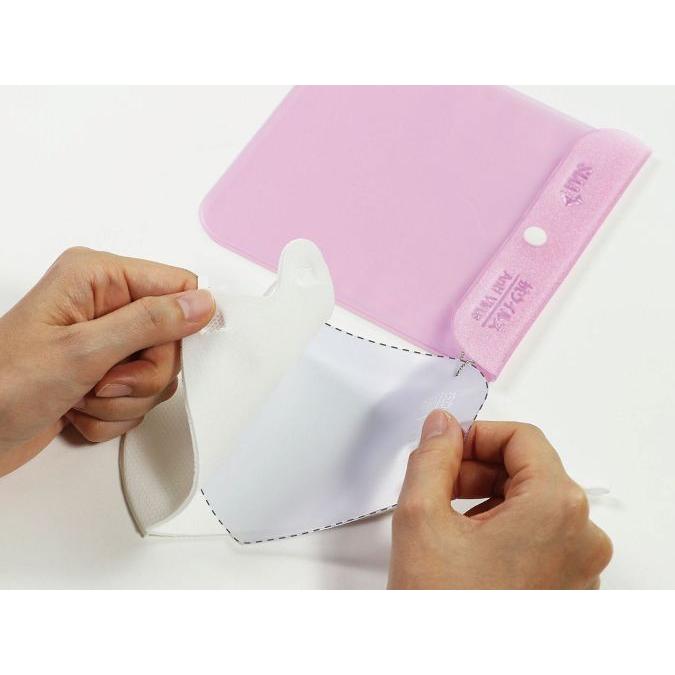 抗ウイルス加工マスクケース(立体マスク用)ピンク |  | 01
