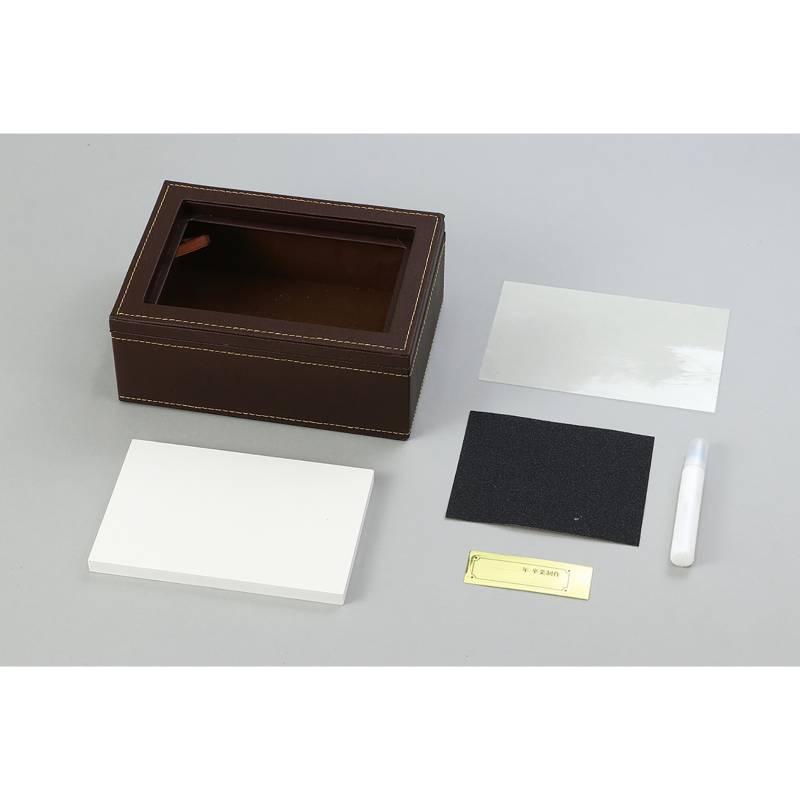 コンパクトレザー調オルゴール箱(白彫板) : 手芸問屋ウイングス - 通販