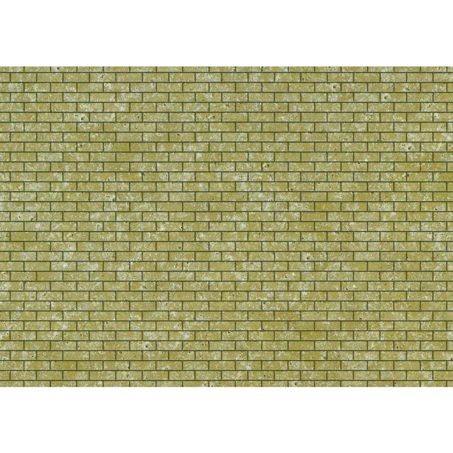 ジオラマタックシート レンガ カーキ 1/12 5枚組 | 