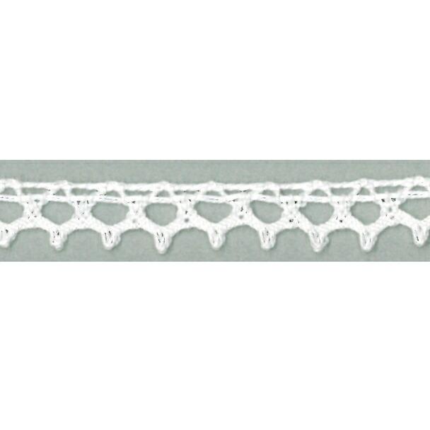 【20M巻】足利トーションレース　Torchon-Lace　コットン＆コットン　9mm幅　Made In Japan | 