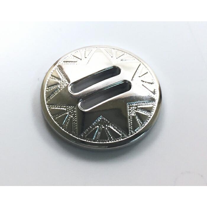 メール便OK 『コンチョボタン　飾りテープボタン　25mm　スター柄　3色展開』 【10個入り】 |  | 01