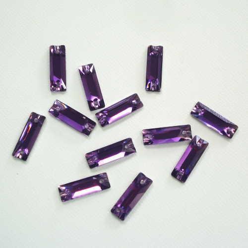 【9色展開】　エポキシストーン　縫い付けパーツ　レクタングル　【12個入】 | 