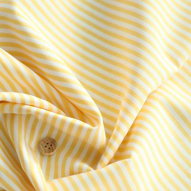 ストライプ生地 110cm幅/10cm単位 【12色展開】日本製 手摘みコットンブロード生地 先染め 布 |  | 04