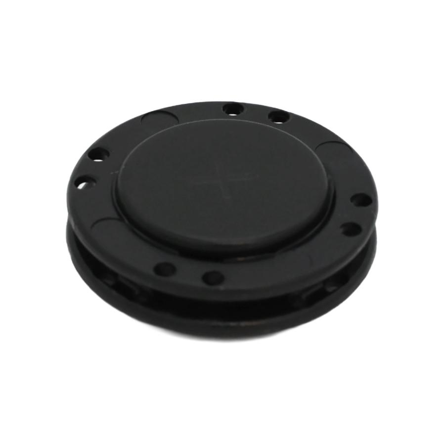 マグネットホック 縫い付け プラカバー 後付け 16.5mm ブラック |  | 01