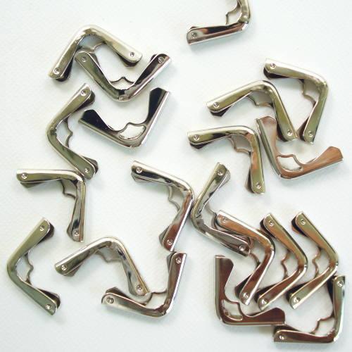 コーナー金具 2色展開 【20個入り】 : 手芸問屋ウイングス